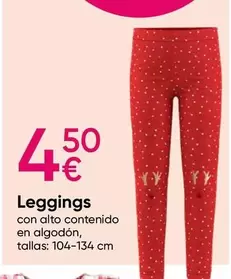 Oferta de Leggings por 4,5€ en Pepco