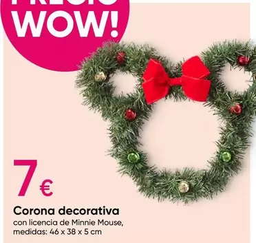 Oferta de Wow! - Corona Decorativa en Pepco