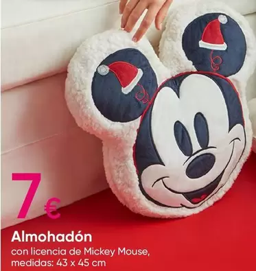 Oferta de Mickey Mouse - Almohadon en Pepco