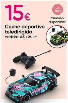 Oferta de Coche Deportivo Teledirigido en Pepco