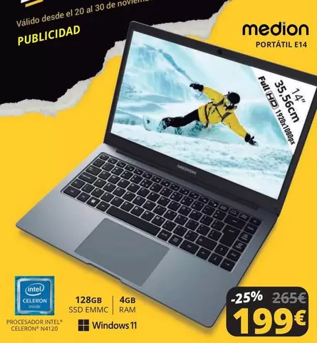 Oferta de Medion - Protector Solar por 199€ en Dynos Informática