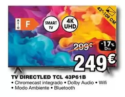 Oferta de TCL - Tv 43P61B por 249€ en Expert