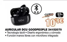 Oferta de Dcu - Auricular  Goodpeople 34152070 por 10,99€ en Expert