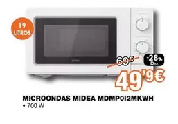 Oferta de Midea - Microondas Mdmpo12mkwh por 49,9€ en Expert