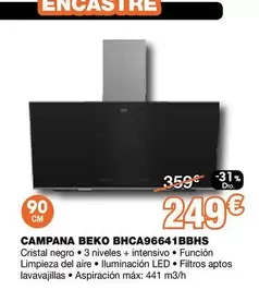 Oferta de Beko - Campana  Bhca96641bbhs por 249€ en Expert