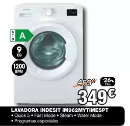 Oferta de Indesit - Lavadora Im962mytimespt por 349€ en Expert