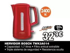 Oferta de Bosch - Hervidor Twk3a014 por 32,9€ en Expert