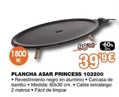 Oferta de 1800 - Plancha Asar 103200 por 39,9€ en Expert