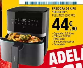 Oferta de Cecofry - Freidora De Aire por 44,9€ en E.Leclerc