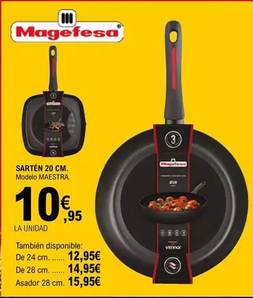 Oferta de Magefesa - Sartén 20 Cm por 10,95€ en E.Leclerc