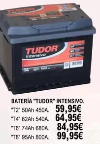 Oferta de Tudor - Batería Intensivo por 59,95€ en E.Leclerc