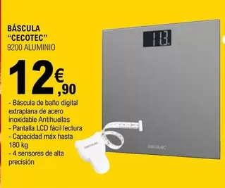 Oferta de Cecotec - Bascula  por 12,9€ en E.Leclerc