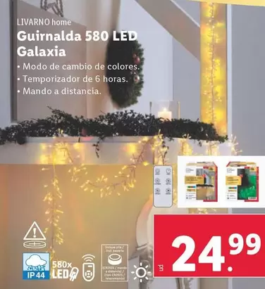 Oferta de Livarno Home -  Galaxia por 24,99€ en Lidl