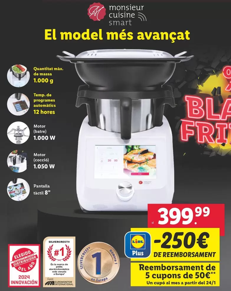 Oferta de Monsieur Cuisine - Smart por 399,99€ en Lidl