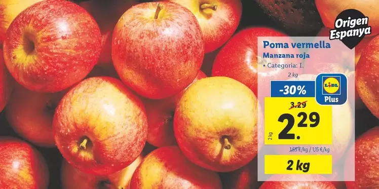 Oferta de Manzana Roja  por 2,29€ en Lidl