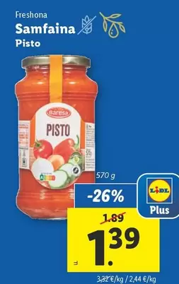 Oferta de Freshona - Pisto  por 1,39€ en Lidl