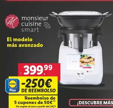 Oferta de Seilver Crest - Monsieur Mcuisine Smart El Modelo MáS Avanzado  por 399,99€ en Lidl