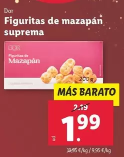 Oferta de Dor - Figuritas De Mazapan Suprema por 1,99€ en Lidl