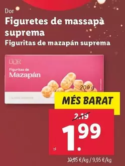 Oferta de Dor - Figuritas De Mazapán Suprema por 1,99€ en Lidl