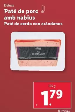 Oferta de Deluxe - Paté De Cerdo Con Arándanos por 1,79€ en Lidl