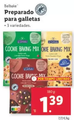 Oferta de Belbake - Preparado Para Galletas por 1,39€ en Lidl