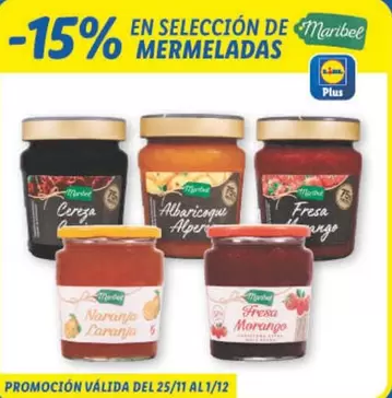 Oferta de Maribel - En Seleccion De Mermeladas en Lidl