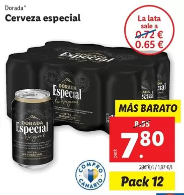 Oferta de Dorada - Cerveza Especial por 7,8€ en Lidl