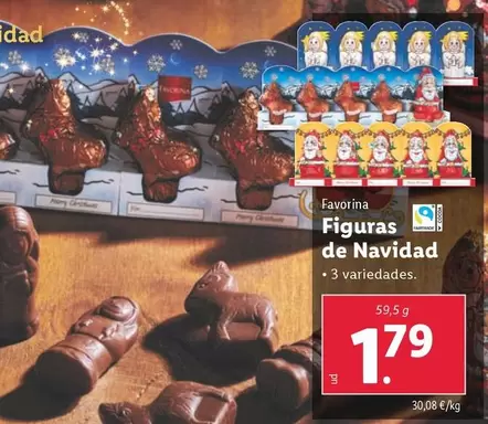 Oferta de Favorina - Figuras De Navidad por 1,79€ en Lidl