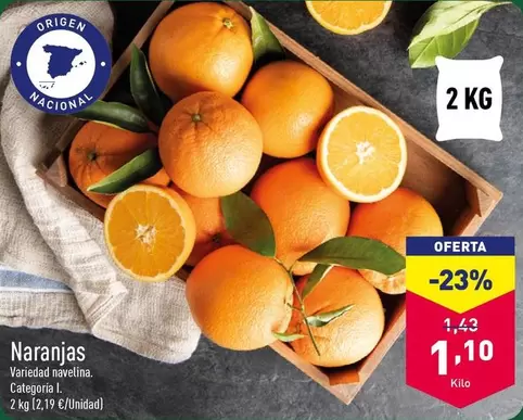 Oferta de Origen - Naranjas por 1,1€ en ALDI