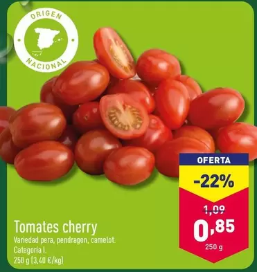 Oferta de Origen - Tomates Cherry por 0,85€ en ALDI