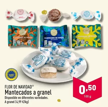 Oferta de Estepa - Flor De Navidad Mantecados A Granel por 0,5€ en ALDI