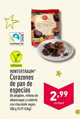 Oferta de Pan - Corazones De  De Especias por 2,99€ en ALDI