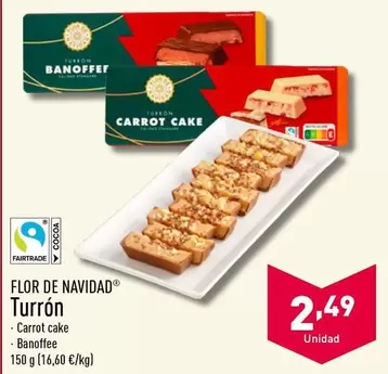 Oferta de Flor De Navidad - Turron por 2,49€ en ALDI