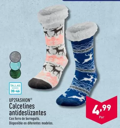 Oferta de Calcetines Antideslizantes por 4,99€ en ALDI