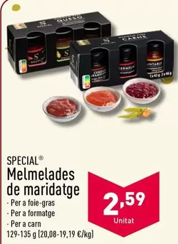 Oferta de Special - Melmelades De Maridatge por 2,59€ en ALDI