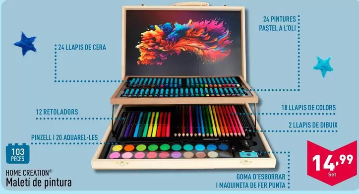 Oferta de Home Creation - Maleti De Pintura por 14,99€ en ALDI