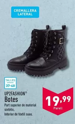 Oferta de Up2fashion - Botes por 19,99€ en ALDI