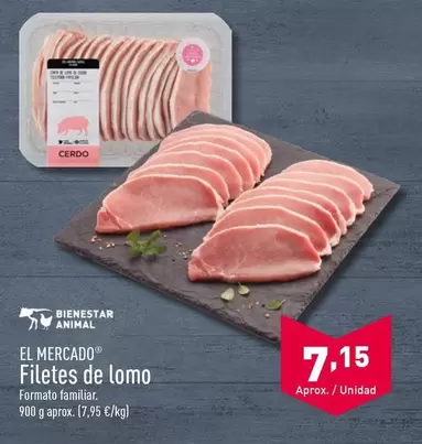 Oferta de Filetes De Lomo por 7,15€ en ALDI