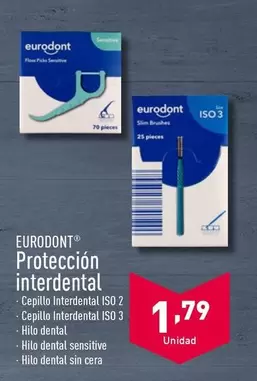 Oferta de Eurodont - Protección Interdental por 1,79€ en ALDI