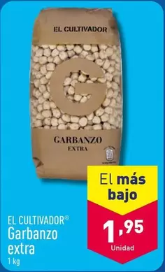 Oferta de El Cultivador - Garbanzo Extra por 1,95€ en ALDI