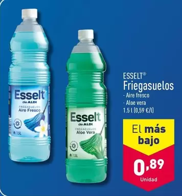 Oferta de Esselt - Friegasuelos por 0,89€ en ALDI