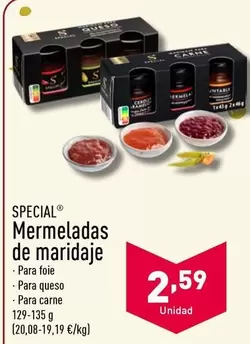 Oferta de Mermeladas De Maridaje por 2,59€ en ALDI