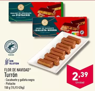 Oferta de Flor De Navidad - Turron por 2,39€ en ALDI