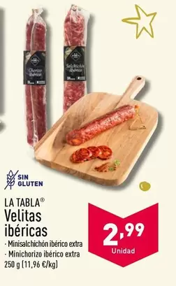 Oferta de Velitas Ibericas por 2,99€ en ALDI