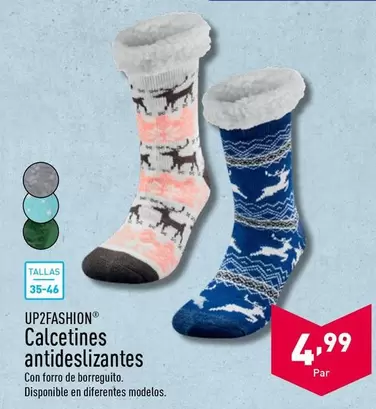 Oferta de Up2fashion - Calcetines Antideslizantes por 4,99€ en ALDI