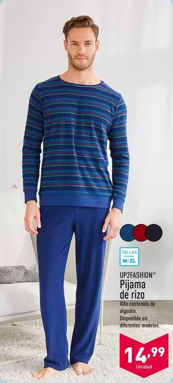 Oferta de Pijama De Rizo por 14,99€ en ALDI