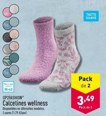 Oferta de Wellness - Calcetines por 3,49€ en ALDI