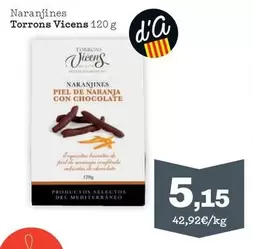 Oferta de Vicens - Naranjines por 5,15€ en Sorli