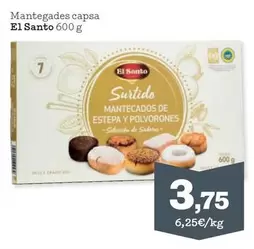 Oferta de El Santo - Mantegades Capsa por 3,75€ en Sorli