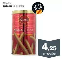 Oferta de Rifacli - Neules por 4,25€ en Sorli